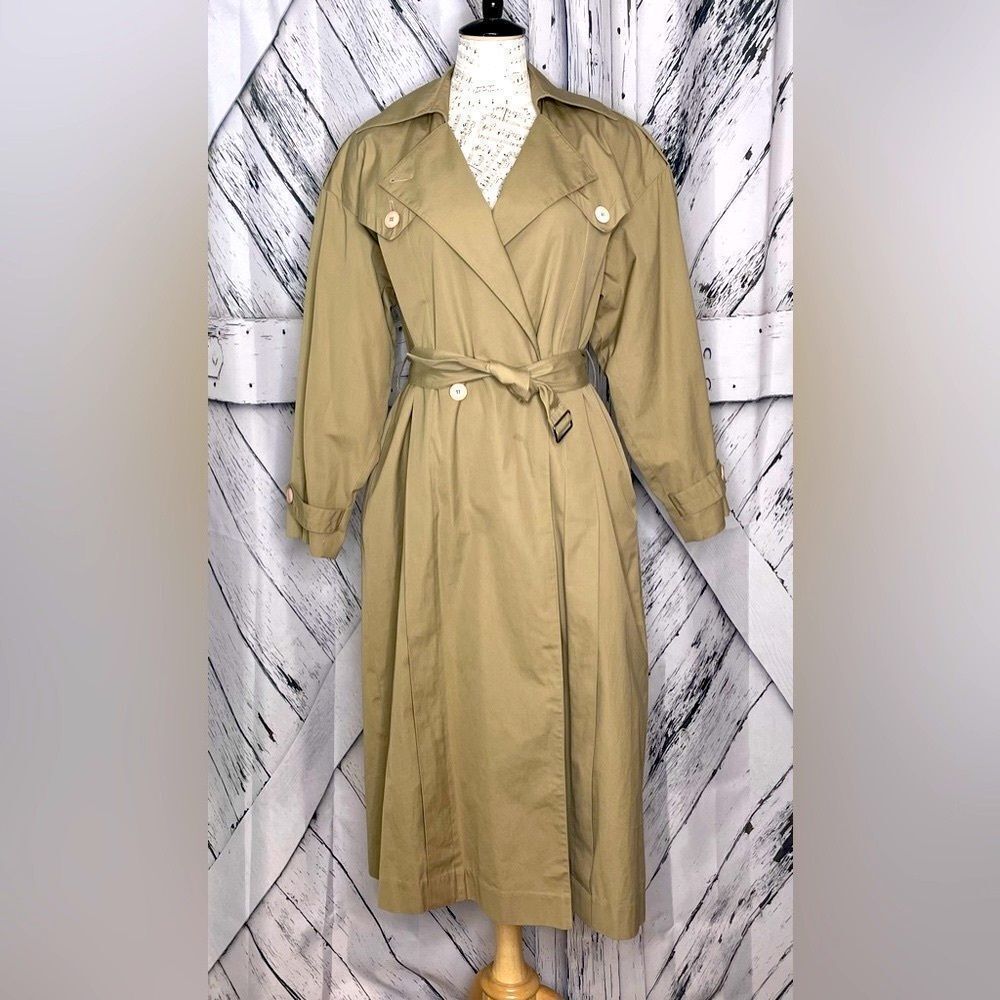 Alfred Sung Vintage Trench Coat L